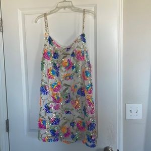 Bachelorette Sequin Mini Dress